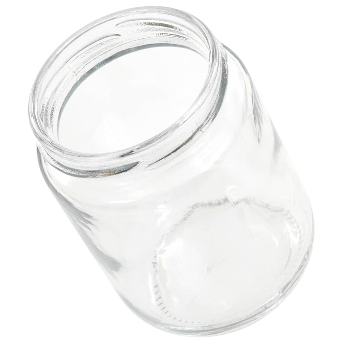 Borcane din sticlă pentru gem, capac roșu, 48 buc., 230 ml - WALTI WALTI