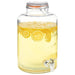 Dozator de apă XXL cu robinet, transparent, 8 L, sticlă - WALTI WALTI
