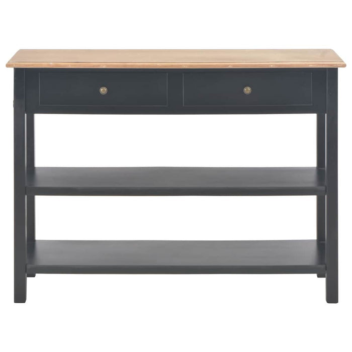 Dulap, negru, 110x35x80 cm, MDF WALTI