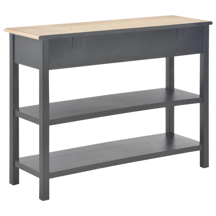 Dulap, negru, 110x35x80 cm, MDF WALTI