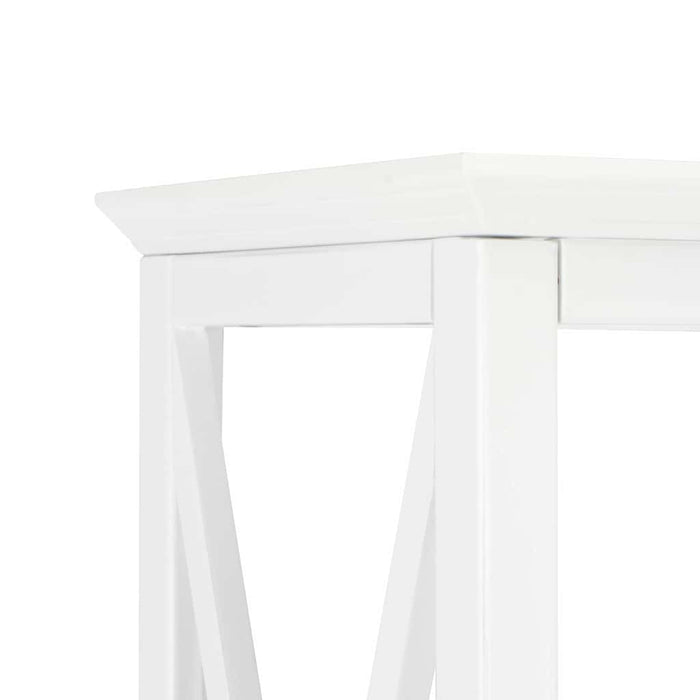 Bibliotecă cu 1 sertar, alb 60x30x170 cm, MDF WALTI