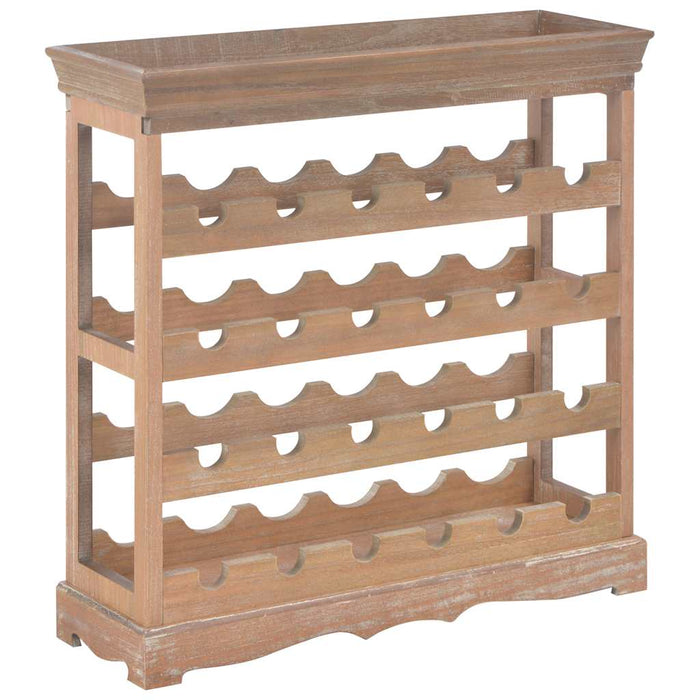 Dulap de vinuri, 70x22,5x70,5 cm, MDF, maro - WALTI WALTI