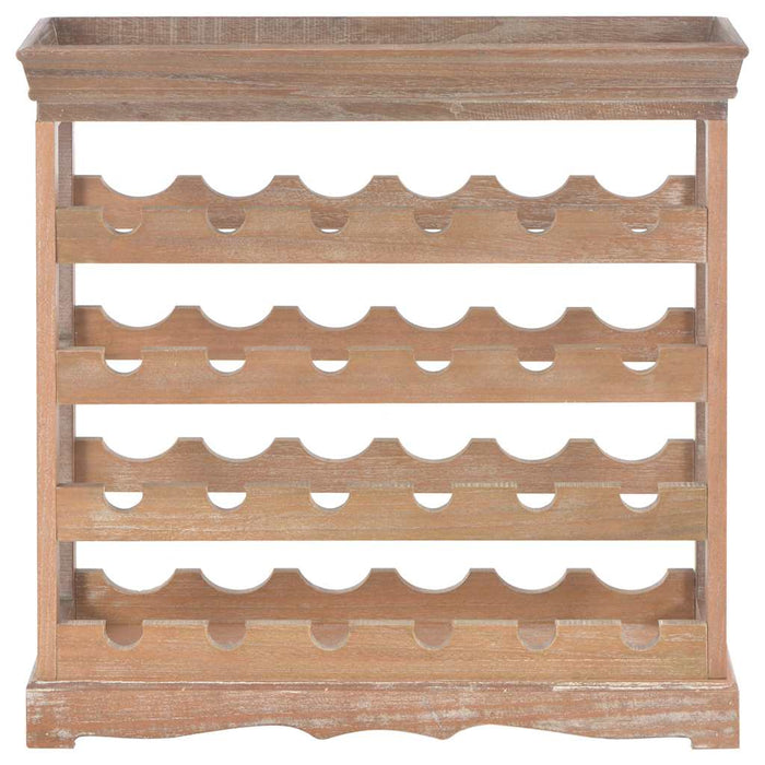 Dulap de vinuri, 70x22,5x70,5 cm, MDF, maro - WALTI WALTI