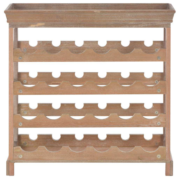 Dulap de vinuri, 70x22,5x70,5 cm, MDF, maro - WALTI WALTI