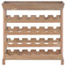 Dulap de vinuri, 70x22,5x70,5 cm, MDF, maro - WALTI WALTI