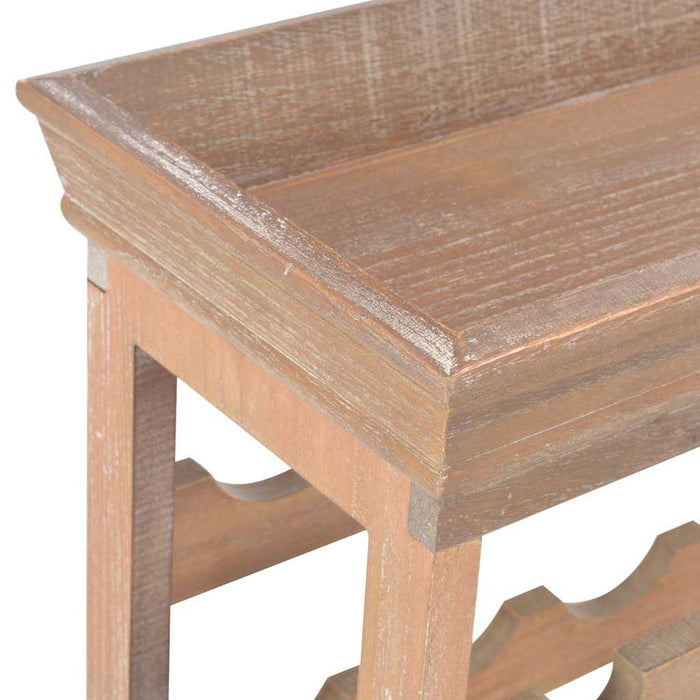 Dulap de vinuri, 70x22,5x70,5 cm, MDF, maro - WALTI WALTI