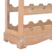 Dulap de vinuri, 70x22,5x70,5 cm, MDF, maro - WALTI WALTI