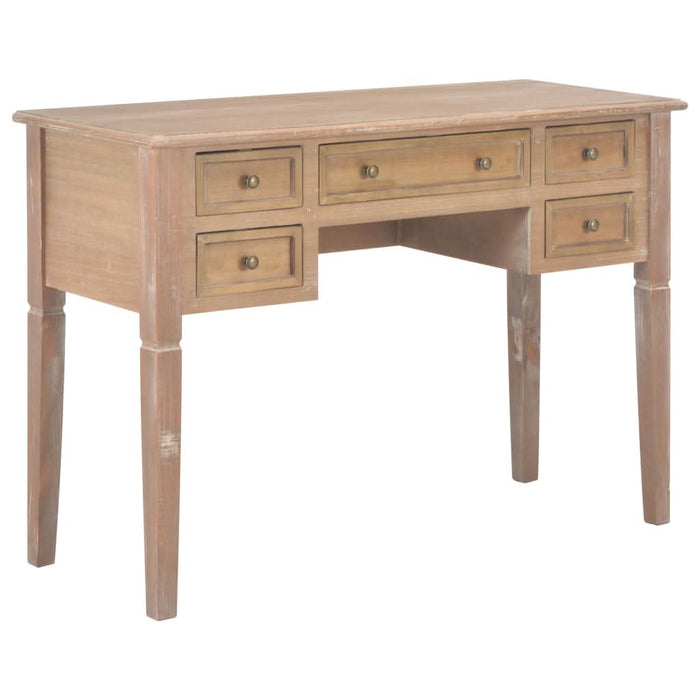 Birou de scris, maro, 109,5x45x77,5 cm, lemn - WALTI WALTI