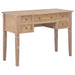 Birou de scris, maro, 109,5x45x77,5 cm, lemn - WALTI WALTI
