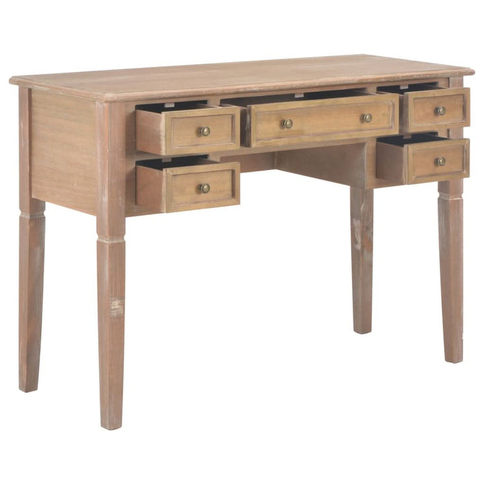 Birou de scris, maro, 109,5x45x77,5 cm, lemn - WALTI WALTI