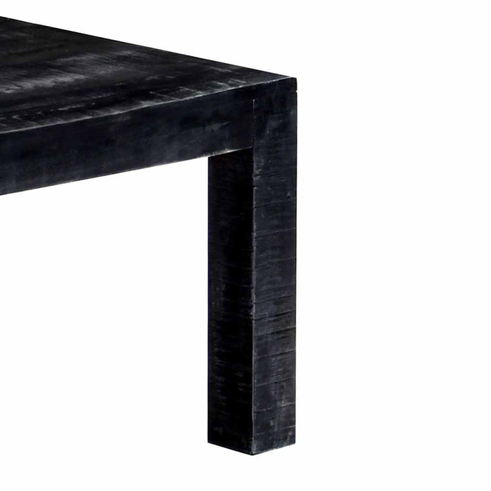 Măsuță de cafea, negru, 110 x 50 x 35 cm, lemn masiv de mango WALTI