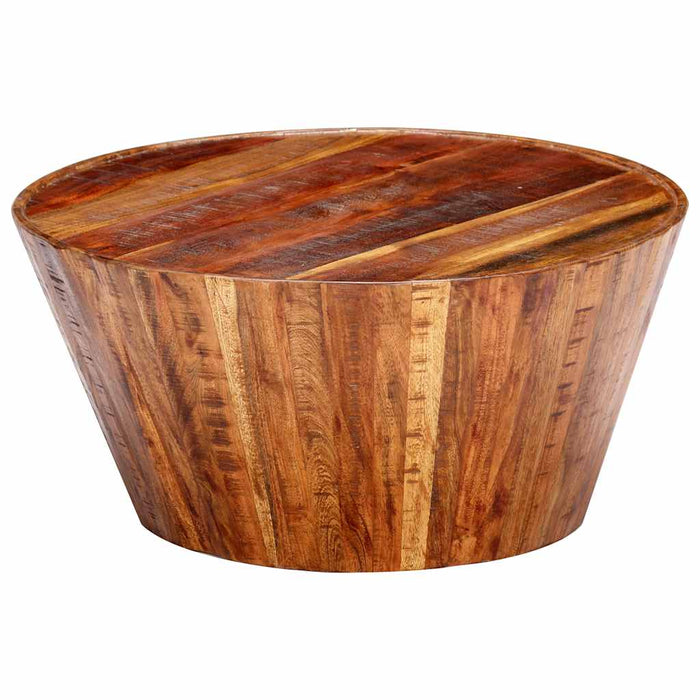 Măsuță de cafea, 65 x 65 x 33, lemn masiv de mango nefinisat WALTI