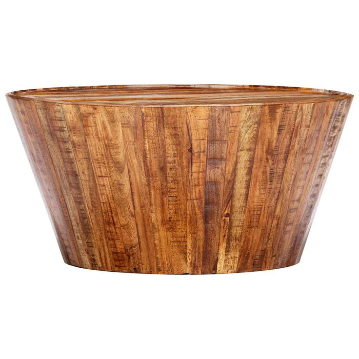 Măsuță de cafea, 65 x 65 x 33, lemn masiv de mango nefinisat WALTI
