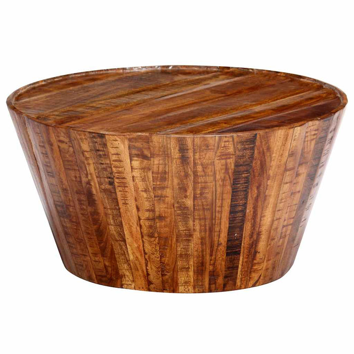 Măsuță de cafea, 65 x 65 x 33, lemn masiv de mango nefinisat WALTI