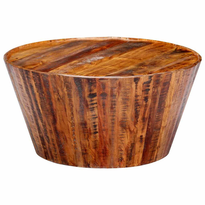 Măsuță de cafea, 65 x 65 x 33, lemn masiv de mango nefinisat WALTI