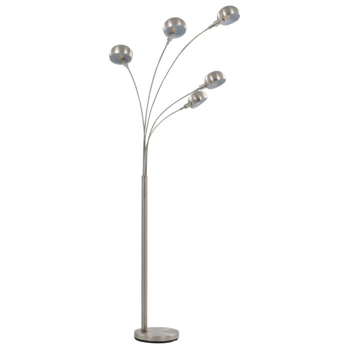 Lampă de podea, argintiu, 200 cm, 5 x E14 - WALTI WALTI