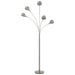 Lampă de podea, argintiu, 200 cm, 5 x E14 - WALTI WALTI