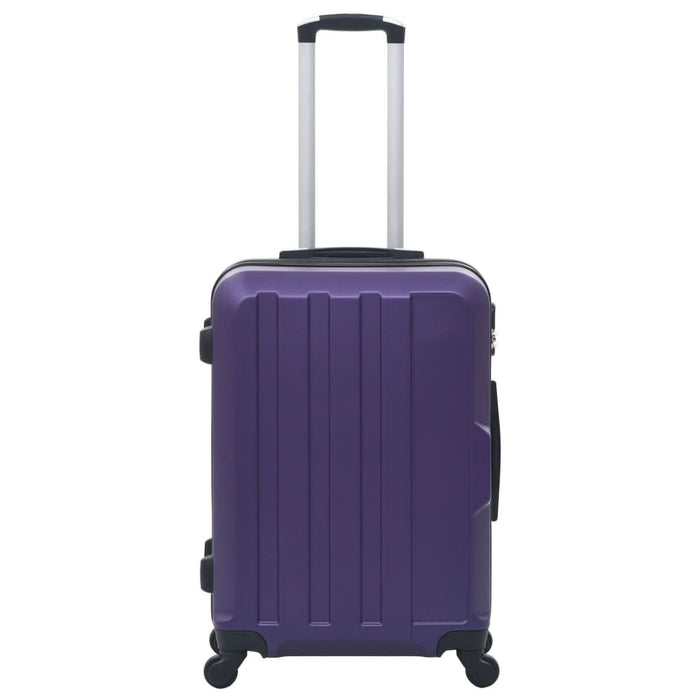 Set valize carcasă rigidă, 3 buc., mov, ABS - WALTI WALTI