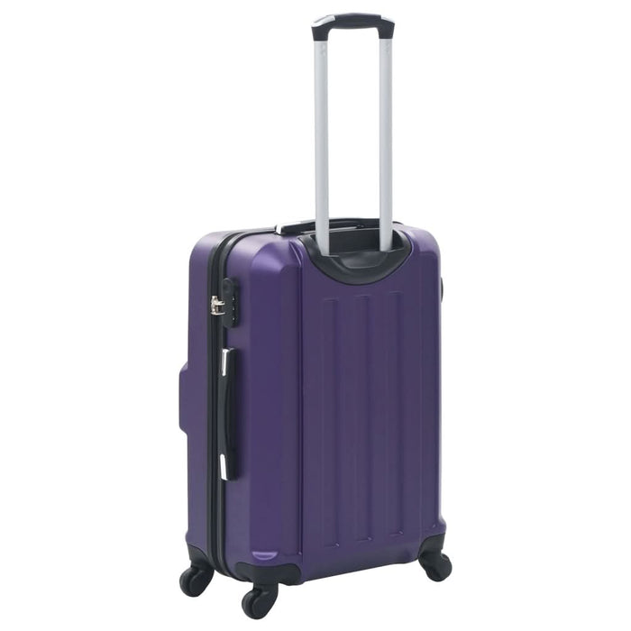 Set valize carcasă rigidă, 3 buc., mov, ABS - WALTI WALTI
