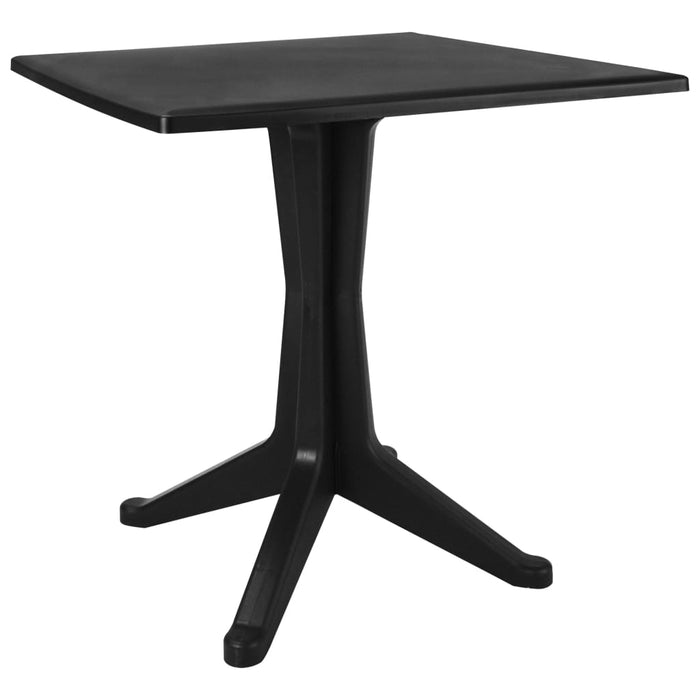 Set mobilier de exterior, 5 piese, antracit, plastic ratan WALTI
