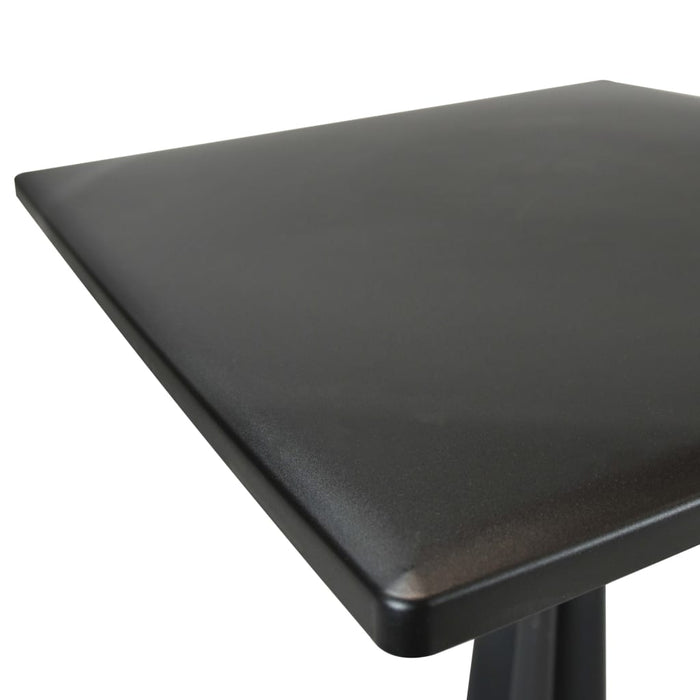 Set mobilier de exterior, 5 piese, antracit, plastic ratan WALTI