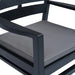 Set mobilier de exterior, 4 piese, antracit, plastic - WALTI WALTI
