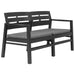 Set mobilier de exterior, 4 piese, antracit, plastic - WALTI WALTI