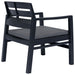 Set mobilier de exterior, 4 piese, antracit, plastic - WALTI WALTI