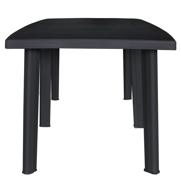 Set mobilier de exterior, 9 piese, antracit, plastic - WALTI WALTI