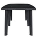 Set mobilier de exterior, 9 piese, antracit, plastic - WALTI WALTI