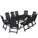 Set mobilier de exterior, 11 piese, antracit, plastic - WALTI WALTI
