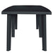 Set mobilier de exterior, 11 piese, antracit, plastic - WALTI WALTI