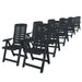 Set mobilier de exterior, 11 piese, antracit, plastic - WALTI WALTI