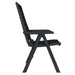 Set mobilier de exterior, 11 piese, antracit, plastic - WALTI WALTI