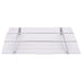 Baldachin ușă argintiu și transparent 150x90 cm PET - WALTI WALTI