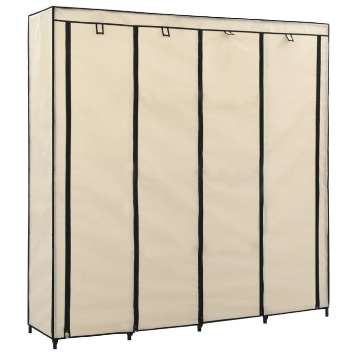 Șifonier cu 4 compartimente, crem, 175 x 45 x 170 cm - WALTI WALTI