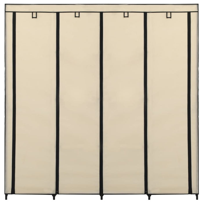 Șifonier cu 4 compartimente, crem, 175 x 45 x 170 cm - WALTI WALTI