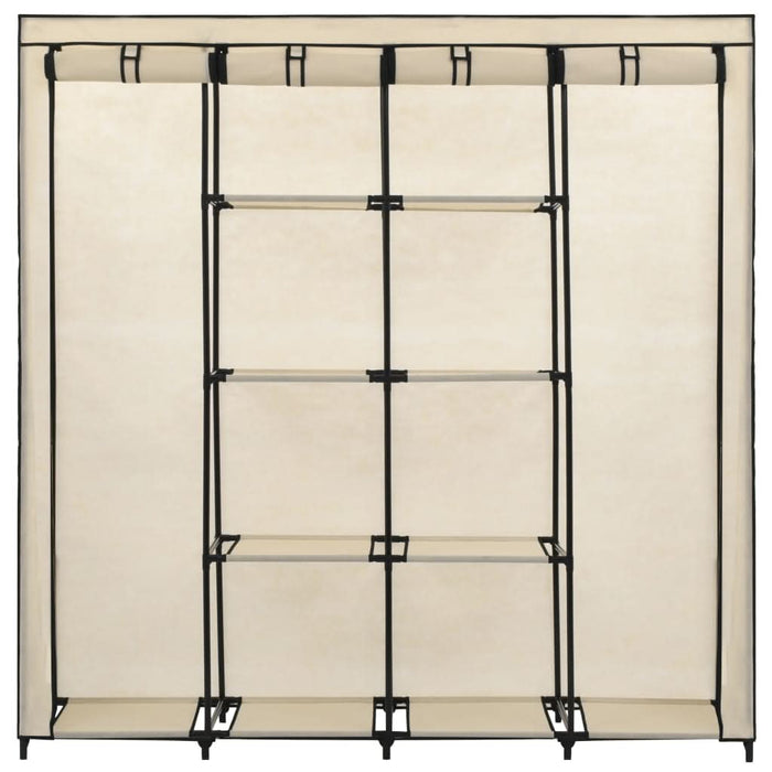 Șifonier cu 4 compartimente, crem, 175 x 45 x 170 cm - WALTI WALTI