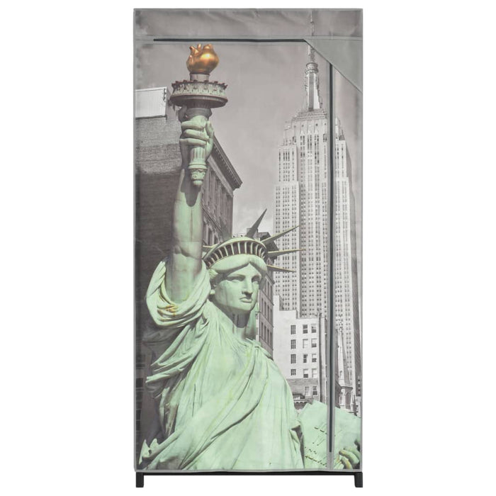 Șifonier New York, 75 x 45 x 160 cm, material textil - WALTI WALTI