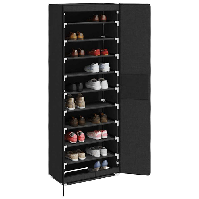 Pantofar, negru, 60 x 30 x 166 cm, material textil - WALTI WALTI
