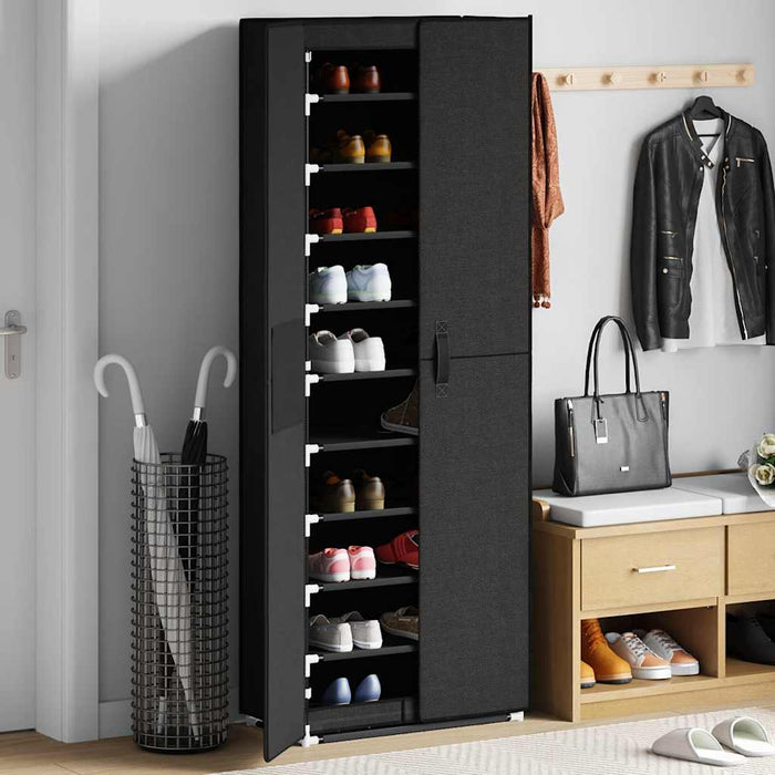 Pantofar, negru, 60 x 30 x 166 cm, material textil - WALTI WALTI