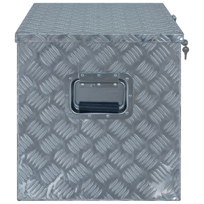Ladă din aluminiu, 610 x 430 x 455 cm, argintiu WALTI