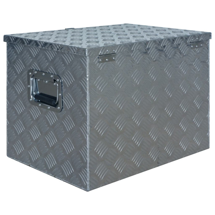Ladă din aluminiu, 610 x 430 x 455 cm, argintiu WALTI