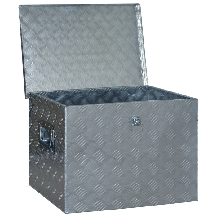 Ladă din aluminiu, 610 x 430 x 455 cm, argintiu WALTI