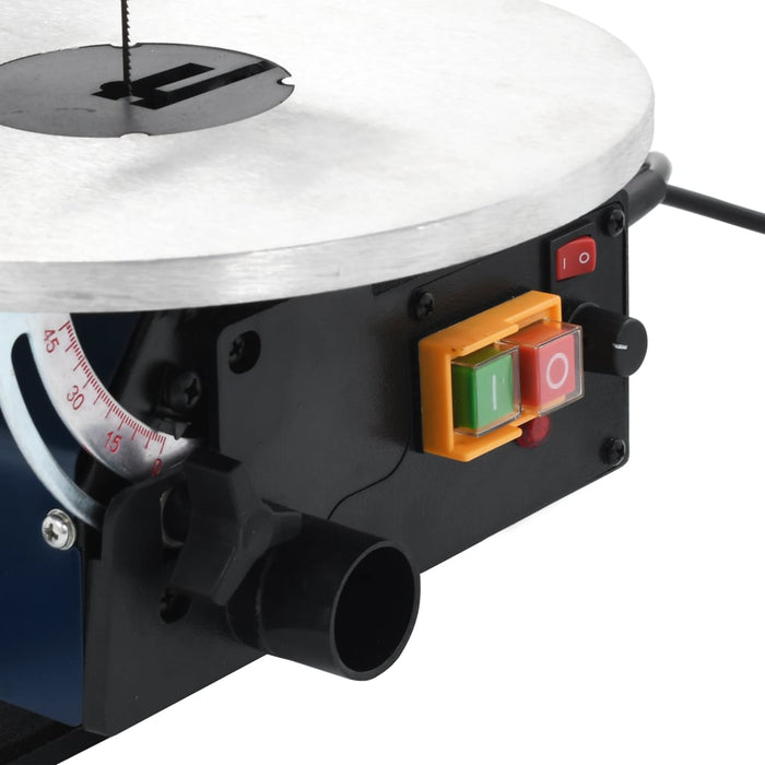 Fierăstrău electric de traforaj cu pedală și lumină LED 125 W - WALTI WALTI