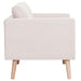 Canapea cu 2 locuri, crem, material textil - WALTI WALTI