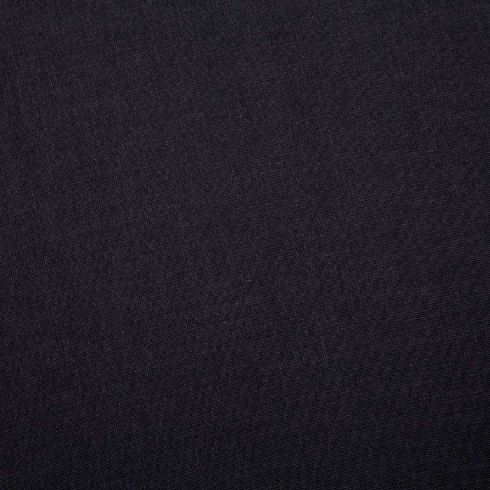 Canapea cu 2 locuri, negru, material textil WALTI