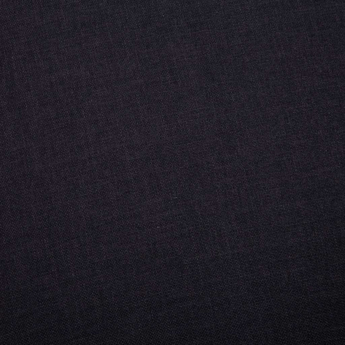 Canapea cu 3 locuri, negru, material textil WALTI