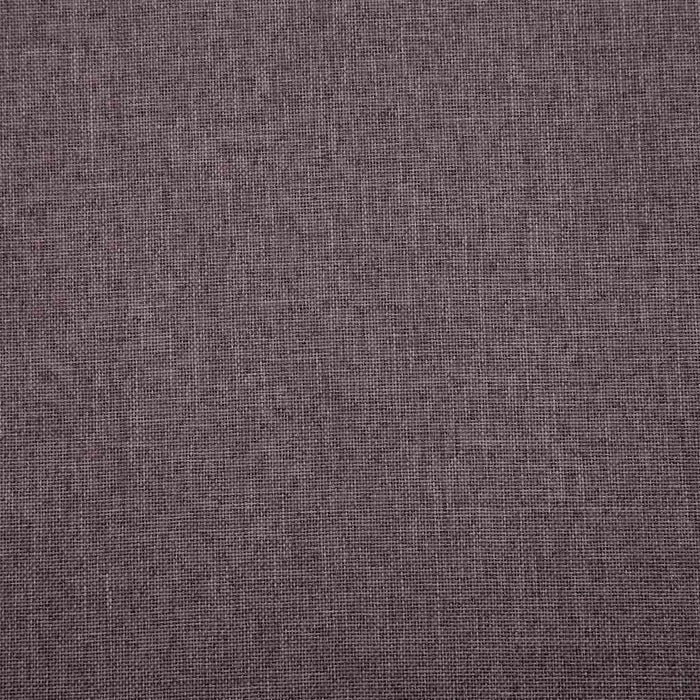 Canapea cu 2 locuri, gri taupe, material textil WALTI