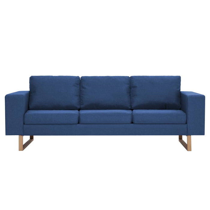 Canapea cu 3 locuri, albastru, material textil - WALTI WALTI